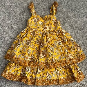 Joie Kids Yellow Floral Dress